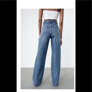 Zara wide leg jeans